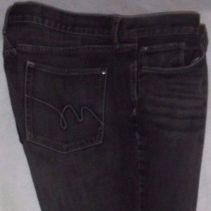 Mossimo Ash Black Capri Jeans